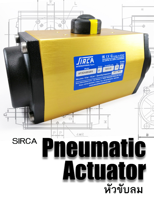 หัวขับลม (Pneumetic Actuator)